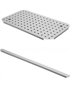 Falso fondo forato e Separatore per bacinelle in policarbonato GN