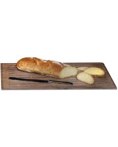 Espositore tagliere Pane in legno completo di base Caleido