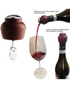 Set di 6 Pz Prezzo alla confezione Tappo vino versa e chiude spedizione gratis