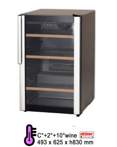 Vetrina enoteca refrigerata x 32 bottiglie da 0,75 