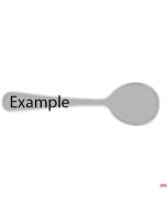 Cucchiaio brodo 18,2 cm Inox 18/10 Gamma Pinti