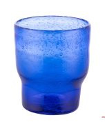 Bicchiere acqua Blu In vetro Ø 8,3 x h 9,5 cm Ruota panoramica