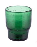 Bicchiere acqua Verde scuro In vetro Ø 8,3 x h 9,5 cm Filtro d'amore