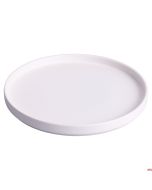 Piatto frutta Horeca in gres Ø 21 x h 2 cm colore Bianco 