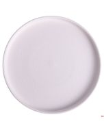 Piatto piano Horeca in gres Ø 27 x h 2,5 cm colore Bianco 