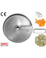 Disco per affettare 10 mm fette ondulate x tutti Chef Ø 205 Celme