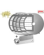 Dischi e coltello per cubettare da 8X8x5 a 20x20x5 mm per Chef pizza Celme 