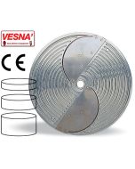 Dischi per taglio a fette spessore da 1 a 3 mm sagomato x Chef Magnum Ø 330 Celme