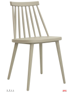 Sedie con struttura di polipropilene per esterni opzione 8 colori-T-Terra