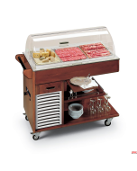 Carrello frigo formaggio/affettati con bacinelle GN 1/1 Pz 3 temperatura °C +4°~+10° 