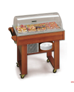 Carrello frigo pasticceria compreso di vasca in acciaio inox °C +4°~+10° 