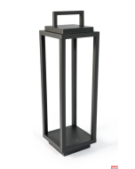 Lampada da tavolo ricaricabile Col/Antracite 100x100 mm sconto quantità