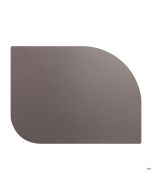 Tovaglietta 40x30 cm Tortora pelle riciclata