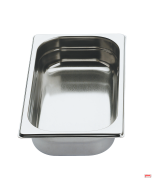 Bacinella GN 1/3 sovraponibile acciaio Inox h 20 mm 