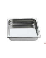 Bacinella GN 2/3 sovraponibile acciaio Inox h 65 mm 