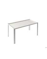 Set alzata completa bianca 20 x 40 x h 20 cm acciaio verniciato