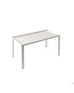 Alzata Buffet 20 x 40 x h 20 cm in acciaio verniciato colore Bianco