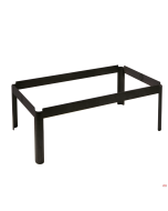 Alzata porta affettati/formaggi 44 x 25 x h 17 cm nero