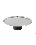 Alzata torta inox senza coperchio ø 38xH12 cm