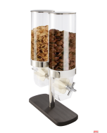 Distributore cereali doppio Lt.3x2 H 53 cm Cosmo