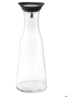 Caraffa vetro Lt. 1,0 con coperchio basculante fumè Minimo 6 pezzi