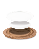 Base ovale legno multistrati betulla 28x32 per vassoi riscaldati CELSIUS    