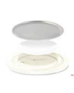 Piatto acciaio inox18/10 tondo Ø int.31,5 per vassoi riscaldati CELSIUS    