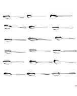 Cucchiaini Caffè in acciaio Nickel Free e inox 18/10 collezione completa nei correlati