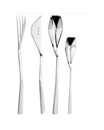  Set di Posate 24 Pz-inox18/0 Sp/3.5 mm C/scatola regalo Design Daniele Ardissone Alberi Pinti