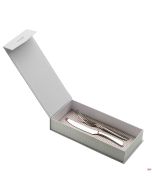 Coltello/Forchetta forgiato inox 18/10 C/Astuccio esclusivi Pinti spedizione gratuita