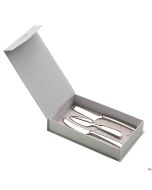 Coltelli Formaggio set 3 pz forgiati inox 18/10 C/Astuccio esclusivi Pinti spedizione gratuita