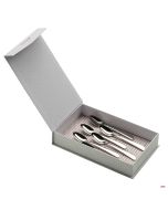 Cucchiai caffe 6 pz Forgiati inox 18/10 C/Astuccio Esclusivi Pinti spedizione gratuita