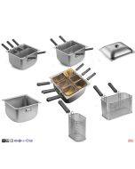 Cuocipasta e scalda pasta professionale inox da combinare con i vari settori