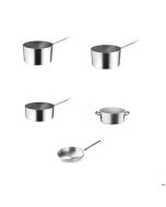 Casseruole padella alluminio al 99% spessore 4 mm Pinti Spedizione Gratis 