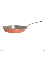 Padella in rame stagnato Ø:36:x:h:6:cm