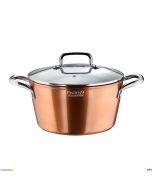 Casseruola alluminio forgiato antiaderente con due manici Ø 28 cm Materic