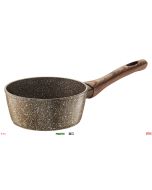 Casseruola fonda antiaderente allumino forgiato Ø 16 cm 1/Manico anticalore Chalet Pinti