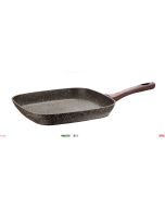 Bistecchiera Grill antiaderente A/forgiato 28x28 cm 1/M/anticalore Pinti