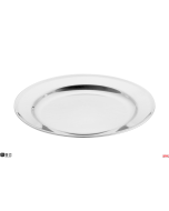 Piatto piano Inox Ø 22 cm spessore 0,7 mm