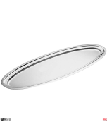 Piatto ovale da portata pesce cm 70x29 spessore 1 mm Pintinox