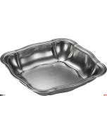 Cestino inox 18/10 Stone washed quadrato 22 cm Chippendale 