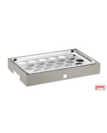 Vassoio refrigerato porta yogurt 22 spazi Base/burro