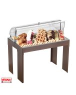 Vassoio pasticcera su ponte alto colore Caffè