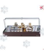 Vetrinette refrigerate per Burro e Marmellata da banco C/base