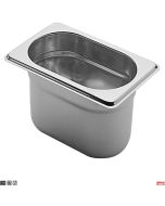 Bacinella Pinti inox Gastronorm 1/9 h 100 sovrapponibile