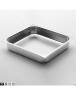 Teglie inox 18/10 GN 2/3 h da 20 a 65 mm