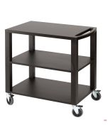 Carrello legno per servizio sala tre piani 78 x 52 x h 78 cm Gueridon Pinti