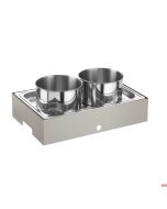 Porta Champagne o ghiaccio refrigerato completo base Salvia