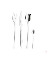 Posate Tulipani Extra set 24 pz inox con scatola regalo