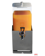 Distributore succhi 5 Litri con base in acciaio Carbone